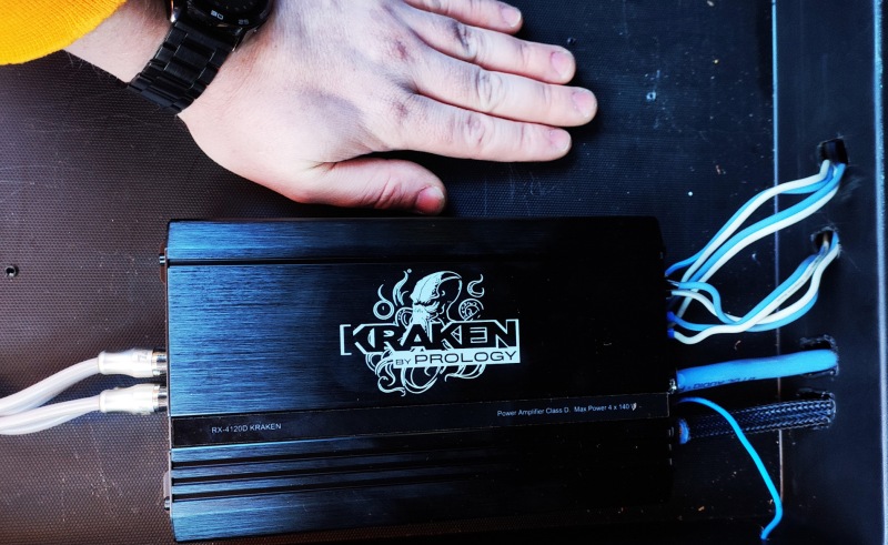 Изображение Обзор с DRIVE2: 4 -канальный цифровой усилитель PROLOGY RX-4120D KRAKEN